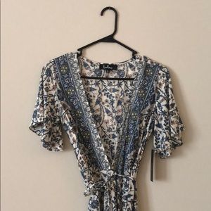 Wrap Maxi Dress (Lulus)